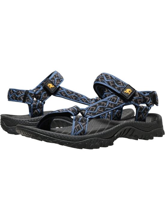 Men\'s Black Blue Comfortable Athletic Hiking Sport Sandals Outdoor Beach Shoes